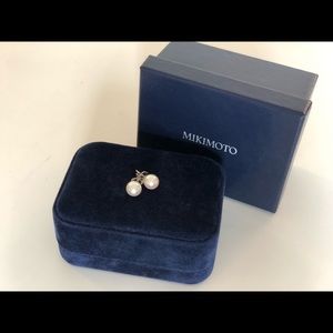 Mikimoto Jewelry - Mikimoto 7mm Ayoka Stud Earrings in 18K White Gold Mikimoto Jewelry - Mikimoto 7mm Ayoka Stud Earrings in 18K White Gold